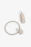 Hermès Palladium-Plated Brass Box Calfskin Magnetic Scarf Display System