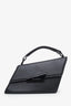 Acne Studios Black Leather Distorted Shoulder Bag