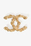 Pre-loved Chanel™ 2018 Gold Tone Tricolour Stone CC Brooch