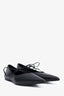 Chaussures plates pointues en cuir noir Anine Bing, pointure 39