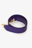 Fendi Purple Sequin Baguette Shoulder Bag