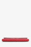 Gucci Pink Micro Guccissima Leather Interlocking G Continental Wallet