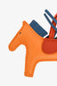Hermès Yellow Lambskin Rodeo PM Charm
