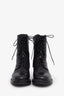 Celine Black Leather Lace-up Ranger Combat Boots Size 37