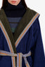 Hermès Blue Cotton Vice Versa Bathrobe Size M