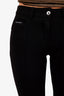 Dolce & Gabbana Black Wool Knitted Skinny Pants Size 40