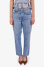 Agolde Light Blue Cross Buttoned Jeans Size 28