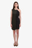 Stella McCartney Green Draped Sleeveless Midi Dress Size 42