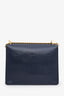 Fendi Navy Leather Small Kan U Shoulder Bag