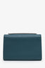 Saint Laurent Teal Grained Leather Small Kate Crossbody Bag