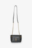 Saint Laurent 2024 Black Leather 'Nolita' Mini Shoulder Bag