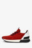 Hermès Red Suede 'Miles' Sneakers Size 37