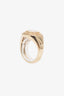 The Lightbox 14k Yellow Gold Cut Ring Size 7