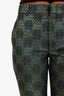 Gucci Green GG Jacquard Two-Piece Suit Size 42/38