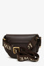 Loewe Brown Leather Mini 'Gate' Crossbody Bag