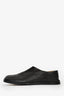 Maison Margiela Black Leather Tabi Flats Size 38