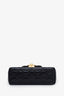 Pre-loved Chanel™ 2022+ Black Mini Nano Kelly Shopper Top Handle Bag with Chain