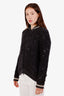 Brunello Cucinelli Grey Cashmere Sequin Sweater Size M