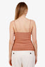 Dion Lee Brown Braided Ribbed Cami Size 4
