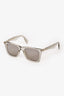 Rag & Bone Grey Clear Acrylic Square Frame Sunglasses