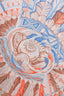 Hermès Light Pink Silk 'Danse Pacifique' Scarf 90