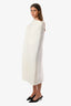 Rick Owens SS 2018 White Draped Dress Size 4