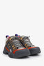 Gucci Grey/Orange Flashtrek Chunky Sneakers Size 38