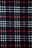 Burberrys Vintage Black Cashmere House Check Fringe Scarf