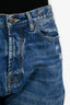 R13 Blue Distressed Denim Capri Jeans Size 25