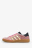 Gucci x Adidas Pink Suede Gazella Sneakers Size 5.5