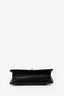 Pre-Loved Chanel™ 2023 Black Caviar Leather CC Quilted Chain Backpack