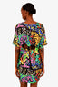Moschino Couture Multicolour Back Cut-Out T-Shirt Dress Size 6
