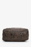 Givenchy Brown Crinkled Leather Mini Pandora Crossbody
