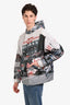 Supreme White Grand Prix Windbreaker Jacket Size Small Mens