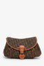 Christian Dior Brown Diorissimo Romantique Shoulder Bag