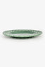 Christian Dior Green/Brown Porcelain 'Lily Sauvage' Collection Plate 5 Piece Sets