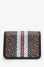 Burberry TB Monogram E-Canvas Crossbody Bag
