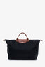 Longchamp Black Nylon Le Pliage Original XL Travel Bag