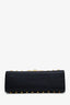 Gucci Black Leather Small Pearly Padlock Chain Bag