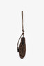 Gucci Brown Sequin Beaded Tassel Shoulder Bag