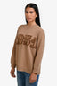Max Mara Brown Wool Cashmere '1951' Sweater Size XS
