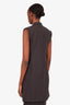 Brunello Cucinelli Grey Wool Monili Bead Vest Size 38