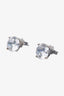 Bottega Veneta Sterling Silver & Crystal Stud Earrings