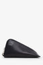 Loewe Black Leather Anagram Triangle Coin Case