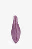 Bottega Veneta Purple Intrecciato Leather Small Hobo Bag