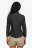 Gucci Vintage Washed Black Denim Button Down Shirt Size 38