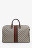 Gucci Beige/Ebony GG Supreme Canvas Savoy Medium Duffle Bag