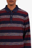Missoni Multicolour Striped Long Sleeve Polo Shirt Size XL Men's