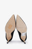 Manolo Blahnik Black Suede Pumps Size 37