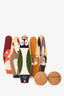 Hermès Wood Animaux Blocks Skittles